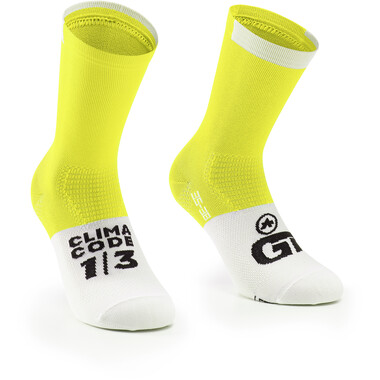 ASSOS GT C2 Socks Yellow 2023 0